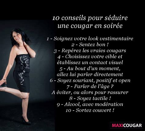 Draguer et séduire une femme cougar : 5 conseils pratiques